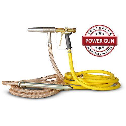 Contracor Power Gun Portatif Kumlama Tabancası yüzey temizleme ve hazırlama uygulamaları için