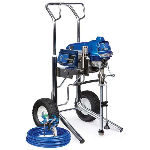 Graco ST Max II 595 PC Pro Elektrikli Havasız Boya Püskürtme Makinesi endüstriyel boya ve kaplama uygulamaları için