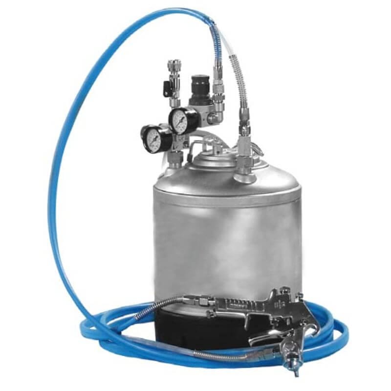 9 L Paslanmaz Çelik Basınçlı Boya Tankı