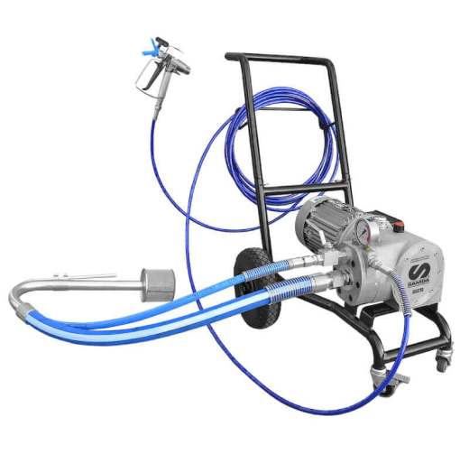 GIOTTO Elektrikli Airless Diyafram Pompası endüstriyel boya ve kaplama uygulamaları için