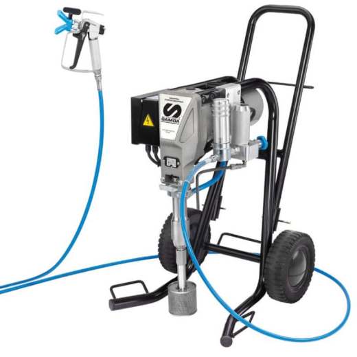Zeus - Elektrikli Pistonlu Airless Boya Makinesi endüstriyel boya ve kaplama uygulamaları için