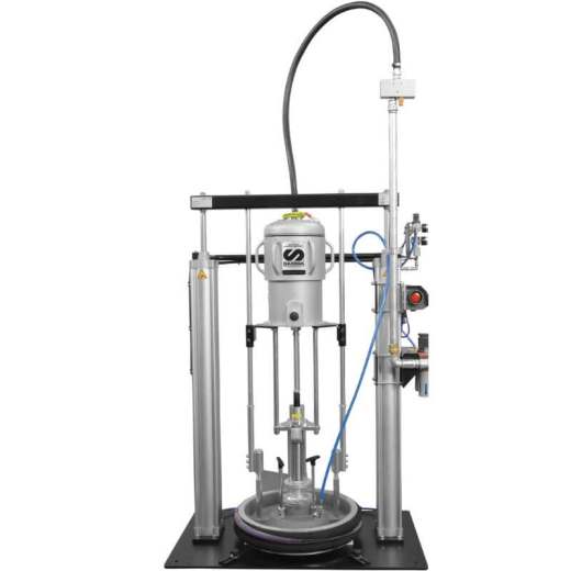 Omega 28:1 Double Post Extrusion Package 200 L akışkan transfer ve dozaj uygulamaları için
